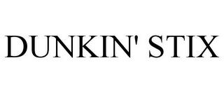 DUNKIN' STIX trademark