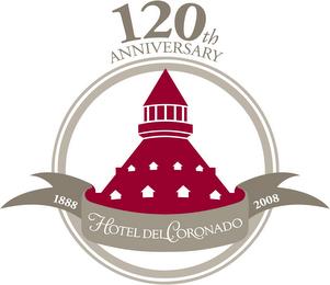 120TH ANNIVERSARY 1888 HOTEL DEL CORONADO 2008 trademark