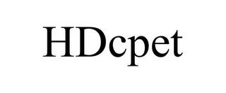 HDCPET trademark