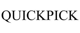 QUICKPICK trademark