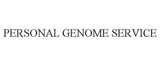 PERSONAL GENOME SERVICE trademark