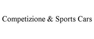 COMPETIZIONE & SPORTS CARS trademark