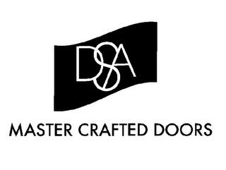 DSA MASTER CRAFTED DOORS trademark