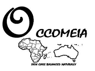 OCCOMEIA SKIN CARE BALANCED NATURALLY trademark