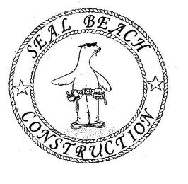 SEAL BEACH CONSTRUCTION trademark