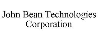 JOHN BEAN TECHNOLOGIES CORPORATION trademark