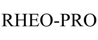 RHEO-PRO trademark