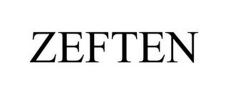 ZEFTEN trademark