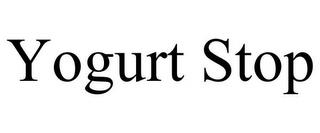 YOGURT STOP trademark