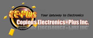 CE+PLUS YOUR GATEWAY TO ELECTRONICS COPIOUS ELECTRONICS+PLUS INC. trademark