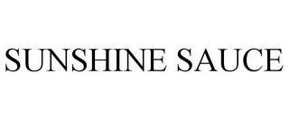 SUNSHINE SAUCE trademark