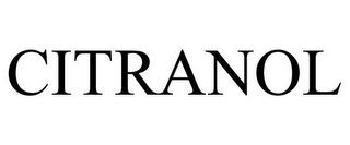 CITRANOL trademark