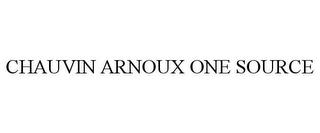 CHAUVIN ARNOUX ONE SOURCE trademark