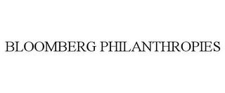 BLOOMBERG PHILANTHROPIES trademark