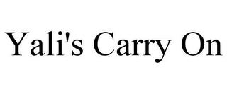 YALI'S CARRY ON trademark