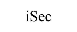 ISEC trademark