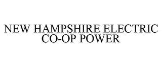 NEW HAMPSHIRE ELECTRIC CO-OP POWER trademark