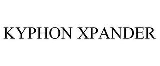 KYPHON XPANDER trademark