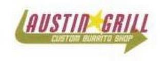 AUSTIN GRILL CUSTOM BURRITO SHOP trademark