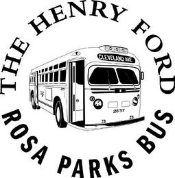 THE HENRY FORD ROSA PARKS BUS trademark