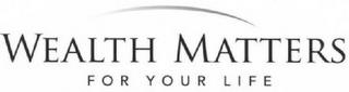 WEALTH MATTERS FOR YOUR LIFE trademark