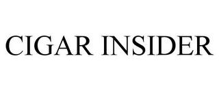 CIGAR INSIDER trademark