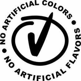 NO ARTIFICIAL COLORS NO ARTIFICIAL FLAVORS trademark