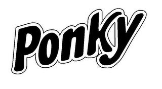 PONKY trademark