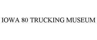 IOWA 80 TRUCKING MUSEUM trademark