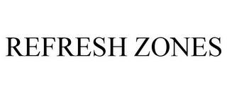 REFRESH ZONES trademark