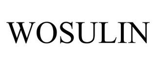 WOSULIN trademark