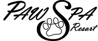 PAW SPA RESORT trademark