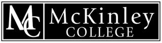 MC MCKINLEY COLLEGE trademark