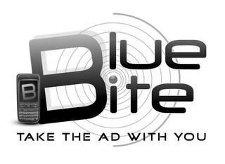 BLUE BITE TAKE THE AD WITH YOU trademark