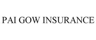 PAI GOW INSURANCE trademark