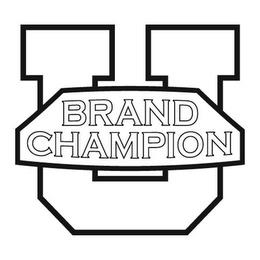 BRAND CHAMPION U trademark