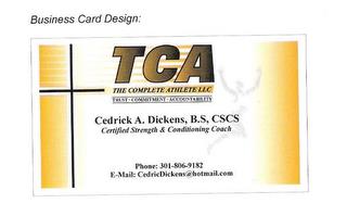 TCA THE COMPLETE ATHLETE LLC TRUST · COMMITMENT · ACCOUNTABILITY trademark