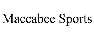 MACCABEE SPORTS trademark