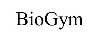 BIOGYM trademark