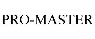 PRO-MASTER trademark