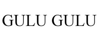 GULU GULU trademark