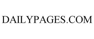 DAILYPAGES.COM trademark