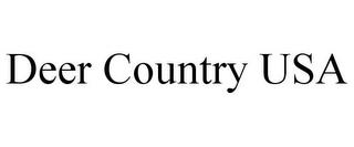 DEER COUNTRY USA trademark