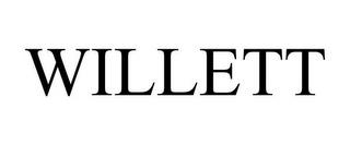 WILLETT trademark