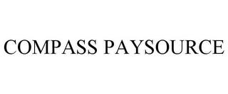 COMPASS PAYSOURCE trademark