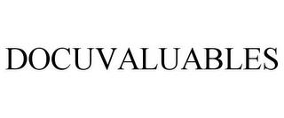 DOCUVALUABLES trademark