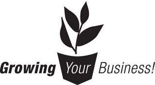 GROWING YOUR BUSINESS! trademark