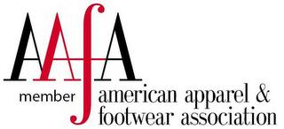 AAFA AMERICAN APPAREL & FOOTWEAR ASSOCIATION MEMBER trademark