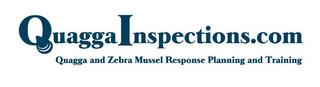 QUAGGAINSPECTIONS.COM QUAGGA AND ZEBRA MUSSEL RESPONSE PLANNING AND TRAINING trademark