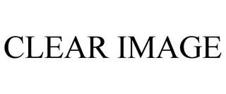 CLEAR IMAGE trademark